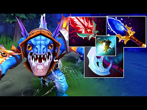 ANNOYING PRO SAFE [ Slark ] IMBA ITEMS BUILD - BEST EPIC PRO GAMEPLAY