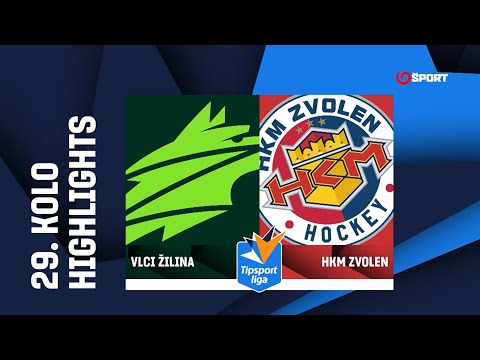 29. kolo: Vlci Žilina – HKM Zvolen 3:0 (2:0, 0:0, 1:0)