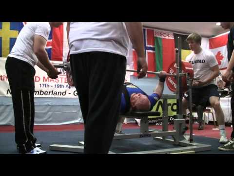 IPF 2014 Master Bench Press World Championship -- 105Kg Men Masters 2