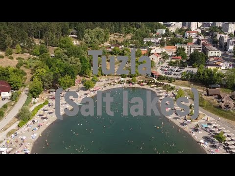 Salt Lakes (Tuzla) 2.7k Drone Video