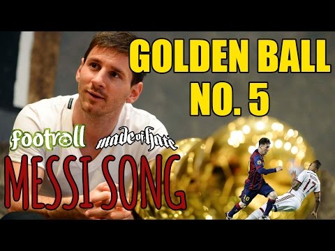 Messi song "Golden Ball no. 5" | DissBlaster feat. Made of Hate