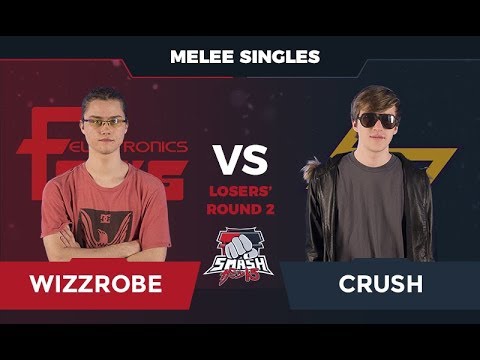 Wizzrobe vs Crush - Melee Singles: Losers' Round 2 - Smash Summit 5