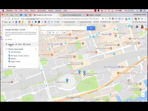 Google My Maps: Layers (part 7)