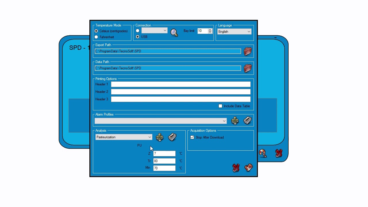 SPD - Lethality Parameters Settings