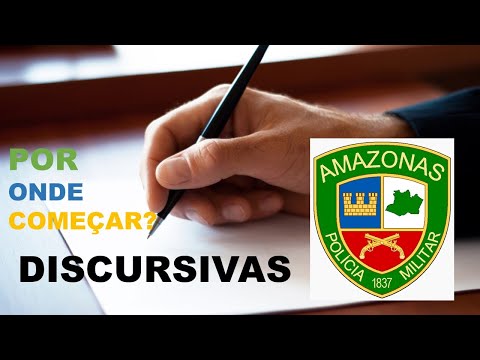 PROVAS DISCURSIVAS FGV - PM AMAZONAS (Por onde começar?)#concurso #policia#português #redação