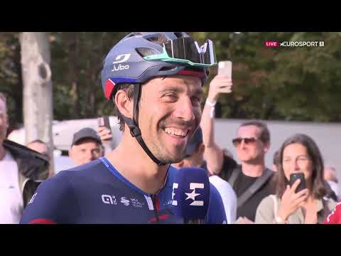 TOUR DE FRANCE 2023 - La dernière interview de Thibaut Pinot avec des fans toujours au taquet