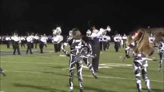 preview picture of video 'Miamisburg Marching Band 2014 at Springboro Halftime'