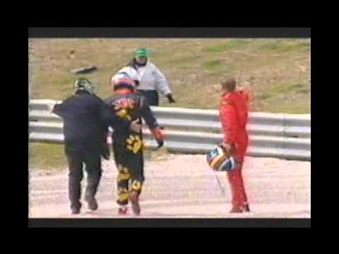 Carrera Cup Sandown 2003 Coleman Big Crash Roll