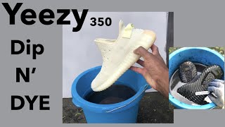 How To Dye Shoes Custom Yeezy Boost 350 V2 Butter Dip N