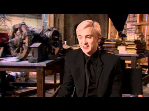 Harry Potter and the Deathly Hallows Part 2 Official Tom Felton - Draco Malfoy Interview