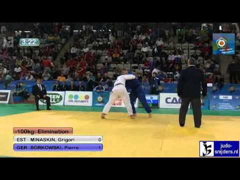 Grigori Minaskin (EST) - Pierre Borkowski (GER) [-100kg]
