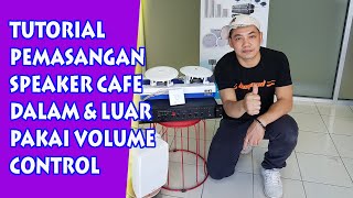 Download lagu Volume control installation tutorial | small cafe sound system with indoor and outdoor speakers |... mp3