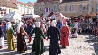 preview picture of video 'Eulenspiel & Musici Hilari beim Mittelalterfest in Eggenburg 2013: Szene II'
