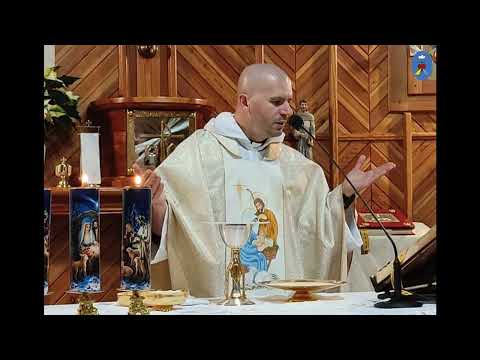 Czatachowa 24.12.2022 - Pasterka - Kazanie o.Daniela - Błogosławiony, który przyjmuje Dziecię Jezus