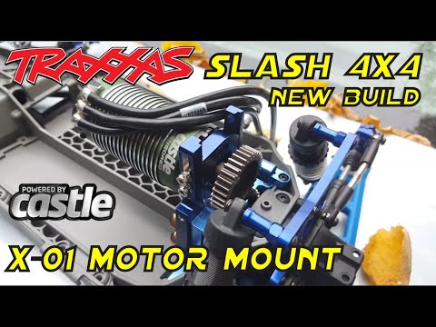 Traxxas Slash 4x4 X-01 Motor Mount - Traxxas Slash Upgrades - Traxxas Slash Top Speed