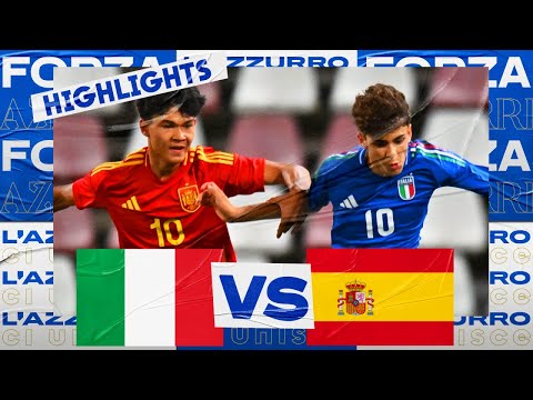 Highlights: Italia-Spagna 0-2 | Under 17 | Amichevole