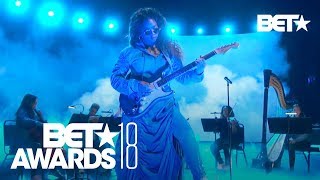 H.E.R. Performs Amazing LIVE Version of &#39;Focus&#39; | BET Awards 2018