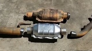 How to change replace catalytic converter 96 ford ranger 2.3l