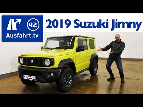 2019 Suzuki Jimny 1.5 Allgrip Comfort+ - Kaufberatung, Test deutsch, Review, Fahrbericht Ausfahrt.tv