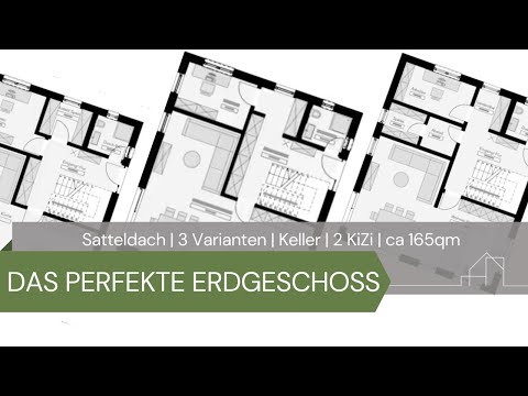 Der perfekte Grundriss: 3 Beispiele für euer Erdgeschoss | Grundriss Show Ep  5
