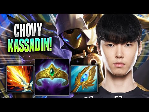 CHOVY SHOWTIME WITH KASSADIN! - GEN Chovy Plays Kassadin MID vs Ahri! | Season 2022