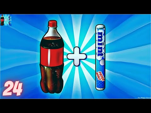 Drop And Explode: Soda Geyser - Coca cola and mint Android And iOS Gameplay | Walkthrough Part 25