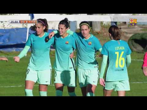 [HIGHLIGHTS] FUTBOL FEM (Lliga): Oiartzun - FC Barcelona (0-1)