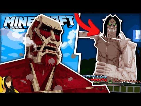 ButterJaffa - Adding ATTACK ON TITAN to MINECRAFT with NO MODS?!?