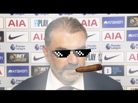 "The biggest mic drop in football" #angepostecoglou #tottenham