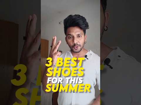 3 Best Summer shoes 🔥 #shorts #fashion #shoes #summerfashion