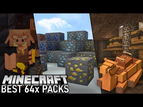 Top 10 Best 64x64 Texture Packs for Minecraft