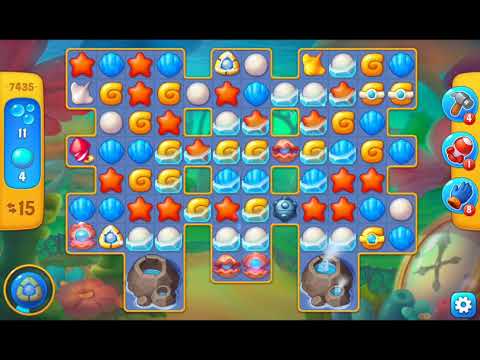 Fishdom 2022 - Level 7435   #playrix #fishdom #gaming