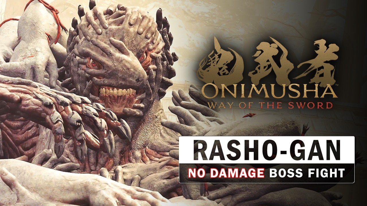 Onimusha: Way of the Sword - Rasho-gan Boss Fight (No Damage)