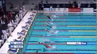 preview picture of video 'World Record Katinka Hosszu - Fina Swimming World Cup Eindhoven 2013 - 200m IM women - heat 2'