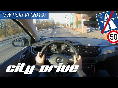 VW Polo 1.0 TSI (2019) - City Test Drive POV