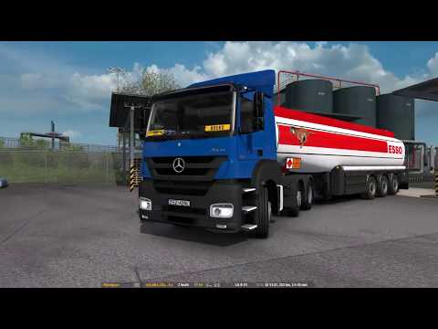 ETS2 Mercedes Axor 1843 Oslo - Karlstad