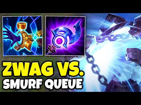 I took my Xerath to Smurf queue and this happened...