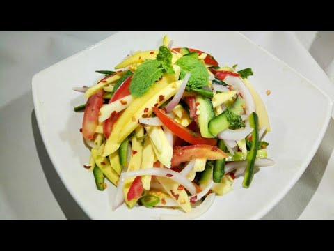 Green Mango Salad | Kairi Ka Salad | Recipe By Food Ville