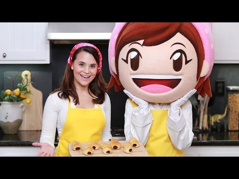 ママのチョコロールコーネットを作る - ナーディー・ナンバーズ (COOKING MAMA CHOCOLATE CORNETS - NERDY NUMMIES)