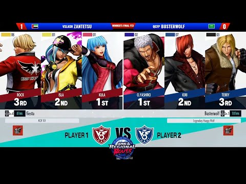 Zantetsu (KU/IS/RO) vs. Busterwolf (O.YA/IO/TE) Winners Final - SNK REGIONAL BOUTS | Middle East