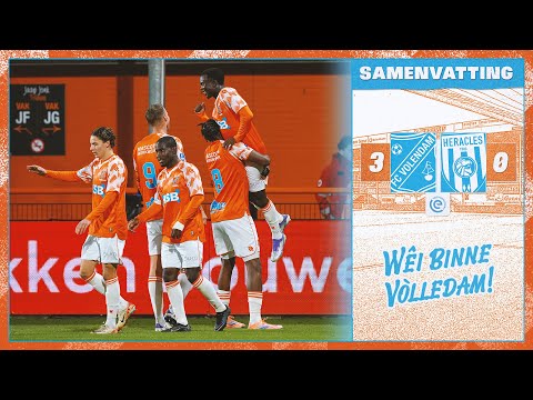 😇 A WONDERFUL victory! | FC Volendam vs. Heracles Almelo: 3-0 (2025-2026) recap