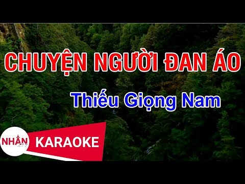 Chuyện Tình Người Đan Áo (Karaoke Beat) - Thiếu Giọng Nam