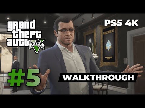 GTA 5 Expanded & Enhanced - PS5 Walkthrough Gameplay | Part 5 | 4K 60FPS (no commentary)