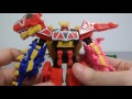 REVIEW 166 ZYUDEN SENTAI KYORYUGER MINIPLA KYORYUJIN ZAKTOR Y PARASAGUN