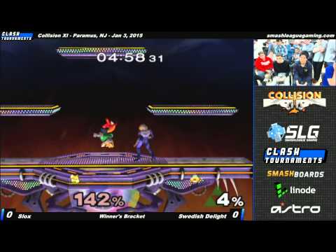 Collision XI - Swedish Delight vs Slox - SSBM