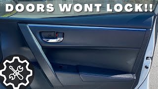 Fixing Locked Doors: How to Replace Door Lock Actuator in a Toyota Corolla