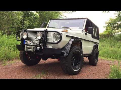 Restoration project '92 Mercedes Benz GD250 WOLF