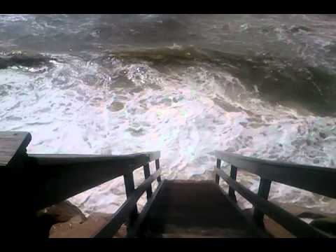 Hurricane irene cape cod beach