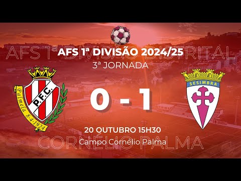 RESUMO | PALMELENSE 0 - 1 SESIMBRA | 3ª JORNADA - AFS 1ª DIVISÃO 2024/25