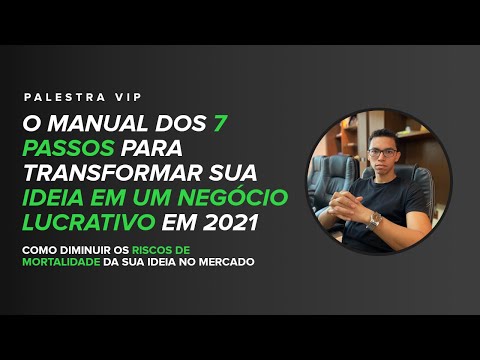 , title : 'Manual dos 7 passos para transformar sua ideia em um negócio lucrativo em 2021'